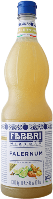 17,95 € 免费送货 | Schnapp Fabbri Mixybar Jarabe de Falernum Falerno 意大利 瓶子 1 L 不含酒精