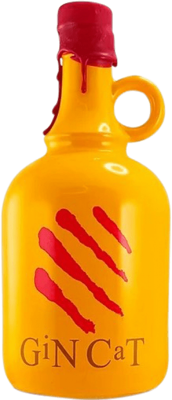 22,95 € Бесплатная доставка | Джин Begudes Catalanes Cat Gin Каталония Испания бутылка 70 cl