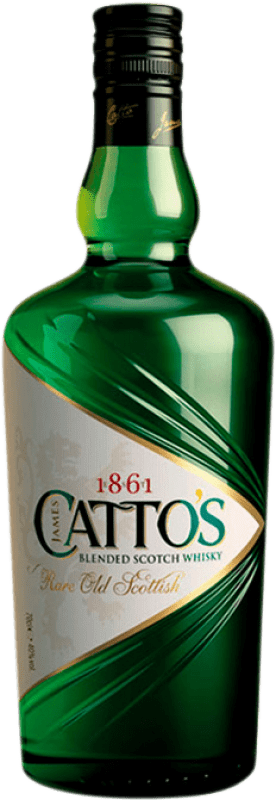 16,95 € Kostenloser Versand | Whiskey Blended Catto's Flasche 70 cl