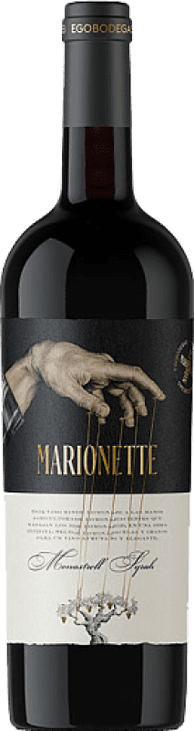 9,95 € Spedizione Gratuita | Vino rosso Ego Marionette D.O. Jumilla Regione di Murcia Spagna Syrah, Monastrell Bottiglia 75 cl