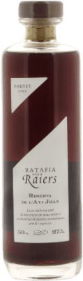 16,95 € Envío gratis | Ratafia Portet Raiers L'Avi Joan Reserva Cataluña España Botella Medium 50 cl