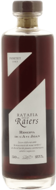 19,95 € Envio grátis | Licores Portet Ratafia dels Raiers l'Avi Joan Reserva Catalunha Espanha Garrafa Medium 50 cl