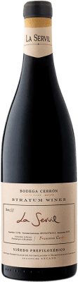 23,95 € Free Shipping | Red wine Cerrón Stratum Wines La Servil D.O. Jumilla Region of Murcia Spain Monastel de Rioja Bottle 75 cl