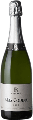 8,95 € 送料無料 | 白スパークリングワイン Mas Codina Brut 予約 D.O. Cava スペイン Pinot Black, Macabeo, Xarel·lo, Chardonnay ボトル 75 cl