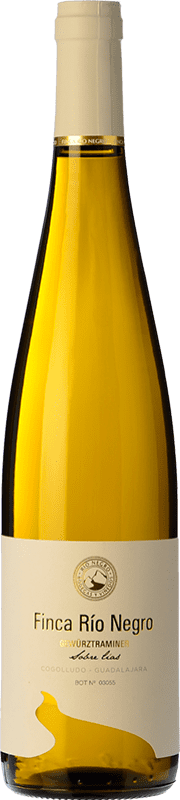19,95 € Spedizione Gratuita | Vino bianco Finca Río Negro Crianza I.G.P. Vino de la Tierra de Castilla Castilla-La Mancha Spagna Gewürztraminer Bottiglia 75 cl