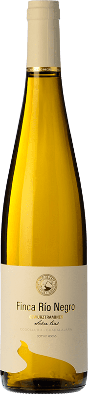 19,95 € Spedizione Gratuita | Vino Bianco Finca Río Negro Crianza — Invecchiato in Botte I.G.P. Vino de la Tierra de Castilla Castilla-La Mancha Spagna Gewürztraminer 75 cl