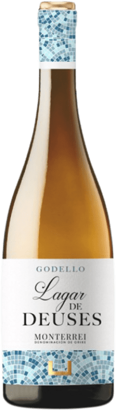13,95 € Envío gratis | Vino blanco Lagar de Deuses Joven D.O. Monterrei Galicia España Godello Botella 75 cl
