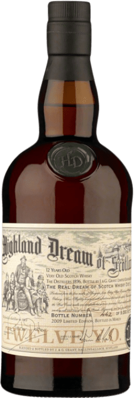 66,95 € Envío gratis | Whisky Single Malt Glenfarclas Highland Dream Escocia Reino Unido 12 Años Botella 70 cl