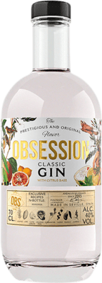 18,95 € Envio grátis | Gin Andalusí Obsession Classic Garrafa 70 cl