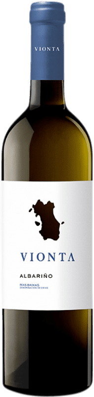 13,95 € Envoi gratuit | Vin blanc Vionta D.O. Rías Baixas Galice Espagne Albariño Bouteille 75 cl