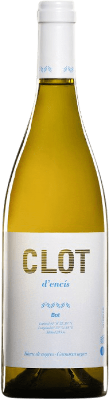 11,95 € Spedizione Gratuita | Vino bianco Sant Josep Clot d'Encís Blanc de Negres D.O. Terra Alta Spagna Grenache Bottiglia Magnum 1,5 L