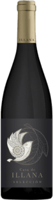 16,95 € Free Shipping | Red wine Casa de Illana Selección Aged Castilla la Mancha Spain Syrah, Cabernet Sauvignon, Bobal Bottle 75 cl