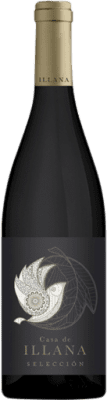 16,95 € Envío gratis | Vino tinto Casa de Illana Selección Crianza Castilla la Mancha España Syrah, Cabernet Sauvignon, Bobal Botella 75 cl