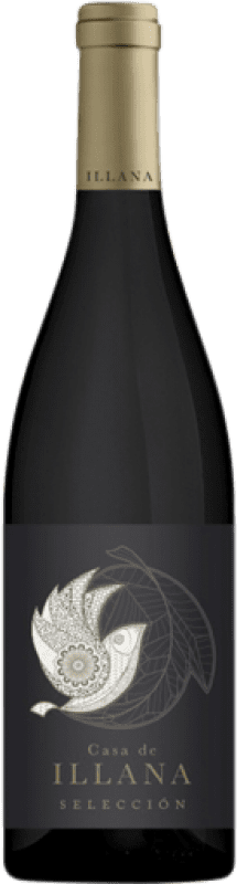 17,95 € Envío gratis | Vino tinto Casa de Illana Selección Crianza Castilla la Mancha España Syrah, Cabernet Sauvignon, Bobal Botella 75 cl