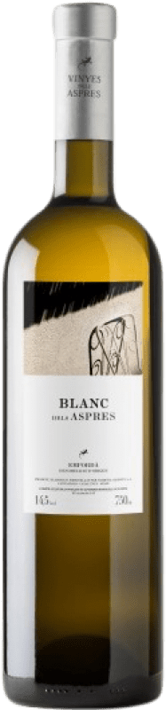 14,95 € Envio grátis | Vinho branco Aspres Blanc Crianza D.O. Empordà Catalunha Espanha Grenache Branca Garrafa 75 cl
