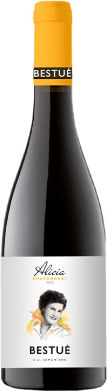 12,95 € Kostenloser Versand | Weißwein Otto Bestué Sobre Lías — Auf der Hefe D.O. Somontano Aragón Spanien Chardonnay 75 cl