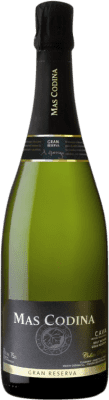 14,95 € Envio grátis | Espumante branco Mas Codina Brut Nature Grande Reserva D.O. Cava Espanha Pinot Preto, Macabeo, Xarel·lo, Chardonnay Garrafa 75 cl