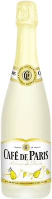 7,95 € 送料無料 | 白スパークリングワイン Café de París Pera Williams Chardonnay, Sauvignon White ボトル 70 cl