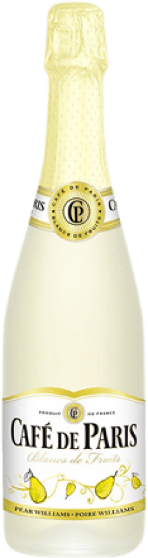 7,95 € Envoi gratuit | Vin Mousseux Blanc Café de París Pera Williams France Chardonnay, Sauvignon Bouteille 70 cl