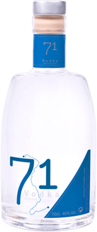 21,95 € Kostenloser Versand | Wodka Carmelitano 71 Premium Spanien 70 cl