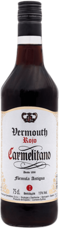 7,95 € Envoi gratuit | Vermouth Carmelitano Rojo I.G.P. Vin de la Terra de Castelló Communauté valencienne Espagne Bouteille 70 cl