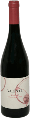 29,95 € Envio grátis | Vinho Tinto Podere Il Castellaccio Valénte I.G.T. Toscana Tuscany Itália Sangiovese, Foglia Tonda, Pugnitello Eco — Biológico 75 cl