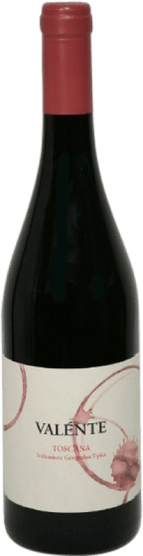 17,95 € Бесплатная доставка | Красное вино Podere Il Castellaccio Valénte I.G.T. Toscana Тоскана Италия Sangiovese, Foglia Tonda, Pugnitello бутылка 75 cl