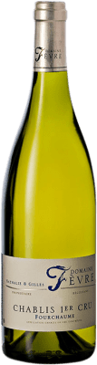 47,95 € Envío gratis | Vino blanco Fèvre Nathalie & Gilles Premier Cru Fourchaume Crianza A.O.C. Chablis Borgoña Francia Chardonnay Botella 75 cl