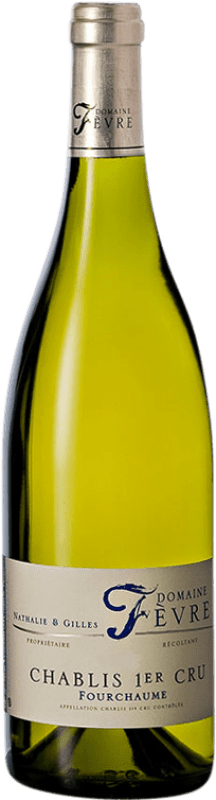 44,95 € 免费送货 | 白酒 Fèvre Nathalie & Gilles Fourchaume 岁 A.O.C. Chablis Premier Cru 勃艮第 法国 Chardonnay 瓶子 75 cl