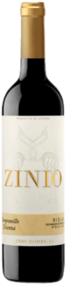 Patrocinio Zinio Tempranillo Crianza 75 cl