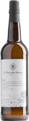 17,95 € Kostenloser Versand | Verstärkter Wein Maestro Sierra Fino D.O. Jerez-Xérès-Sherry Andalusien Spanien Palomino Fino Flasche 75 cl