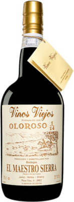 109,95 € Free Shipping | Fortified wine Maestro Sierra Oloroso 1/14 VORS D.O. Jerez-Xérès-Sherry Andalusia Spain Palomino Fino Bottle 75 cl