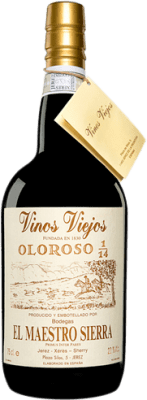 109,95 € Kostenloser Versand | Verstärkter Wein Maestro Sierra Oloroso 1/14 VORS D.O. Jerez-Xérès-Sherry Andalusien Spanien Palomino Fino Flasche 75 cl