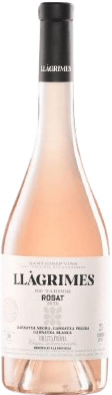 13,95 € Kostenloser Versand | Rosé-Wein Sant Josep Llàgrimes de Tardor Rosado D.O. Terra Alta Spanien Grenache Tintorera, Grenache Weiß, Grenache Haarig Flasche 75 cl