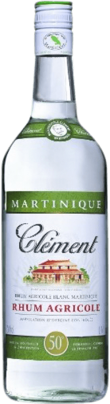 13,95 € Envío gratis | Ron Clément 50º Blanco Martinica 70 cl