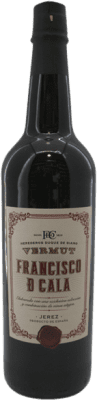 13,95 € Envio grátis | Vermute Francisco de Cala Clásico D.O. Jerez-Xérès-Sherry Andaluzia Espanha Garrafa 75 cl