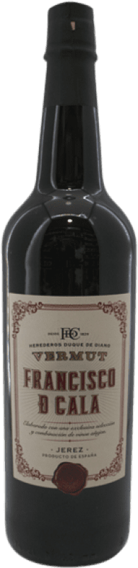 13,95 € Envoi gratuit | Vermouth Francisco de Cala Clásico D.O. Jerez-Xérès-Sherry Andalousie Espagne Bouteille 75 cl