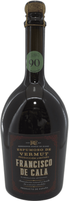 21,95 € Free Shipping | Vermouth Francisco de Cala Espumoso D.O. Jerez-Xérès-Sherry Andalusia Spain Bottle 75 cl