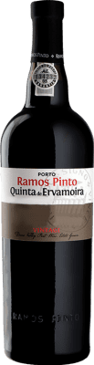 116,95 € Free Shipping | Sweet wine Ramos Pinto Vintage Quinta de Ervamoira Portugal Sousón, Touriga Franca, Touriga Nacional, Tinta Roriz, Tinta Cão Bottle 75 cl