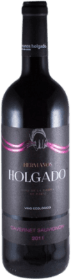 10,95 € Envoi gratuit | Vin Rouge Hermanos Holgado Chêne I.G.P. Vino de la Tierra de Cádiz Andalousie Espagne Cabernet Sauvignon 75 cl