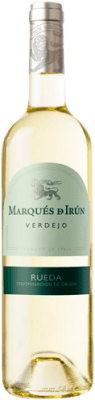 6,95 € Spedizione Gratuita | Vino bianco Marqués de Irún Giovane D.O. Rueda Castilla y León Spagna Verdejo Bottiglia 75 cl