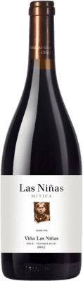 19,95 € Kostenloser Versand | Rotwein Viña Las Niñas Mítica Chile Merlot, Syrah, Cabernet Sauvignon, Mourvèdre 75 cl