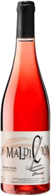 12,95 € Kostenloser Versand | Rosé-Wein Cinco Leguas La Maldición Clarete D.O. Vinos de Madrid Gemeinschaft von Madrid Spanien Tempranillo, Malvar Flasche 75 cl