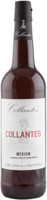 16,95 € Free Shipping | Fortified wine Primitivo Collantes Médium D.O. Jerez-Xérès-Sherry Andalusia Spain Palomino Fino, Muscatel Small Grain Bottle 75 cl