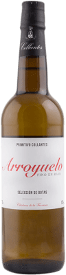 27,95 € Free Shipping | Fortified wine Primitivo Collantes Fino Arroyuelo en Rama D.O. Jerez-Xérès-Sherry Andalusia Spain Palomino Fino Bottle 75 cl