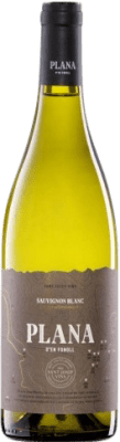 10,95 € Envío gratis | Vino blanco Sant Josep Plana d'en Fonoll D.O. Catalunya Cataluña España Sauvignon Blanca Botella 75 cl