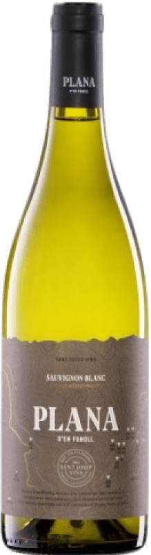 10,95 € Envio grátis | Vinho branco Sant Josep Plana d'en Fonoll D.O. Catalunya Catalunha Espanha Sauvignon Branca Garrafa 75 cl