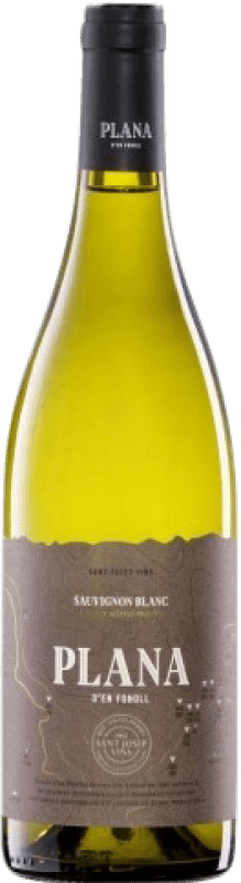 10,95 € Envio grátis | Vinho Branco Sant Josep Plana d'en Fonoll D.O. Catalunya Catalunha Espanha Sauvignon Garrafa 75 cl