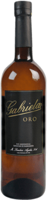 22,95 € Бесплатная доставка | Креплёное вино Sánchez Ayala Gabriela Oro — Золотая версия D.O. Manzanilla-Sanlúcar de Barrameda Андалусия Испания Palomino Fino Бутылка 75 cl