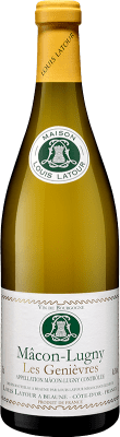 26,95 € Spedizione Gratuita | Vino bianco Louis Latour Les Genièvres I.G.P. Vin de Pays Mâcon-Lugny Borgogna Francia Chardonnay Bottiglia 75 cl